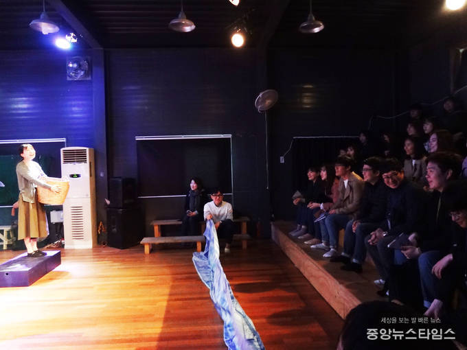 연극 쿠니 아리랑 상연 모습. (화성시 제공)