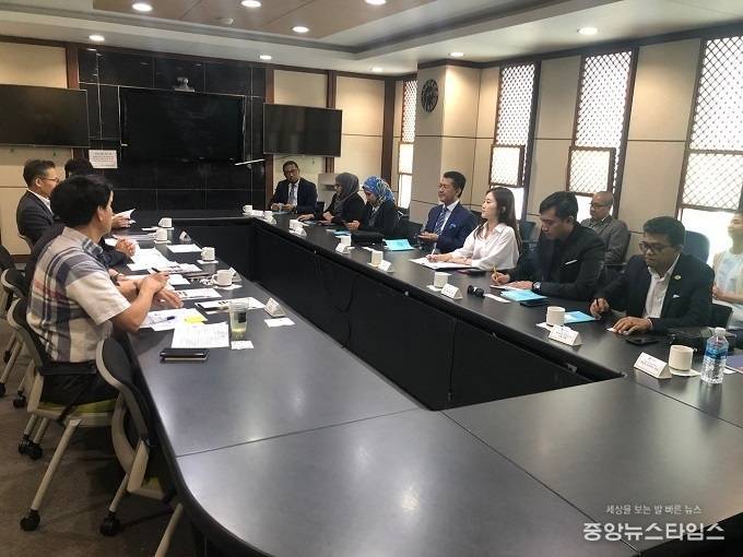 말레이시아 슬랑오르주 투자청장 경기도 방문. (경기도 제공)