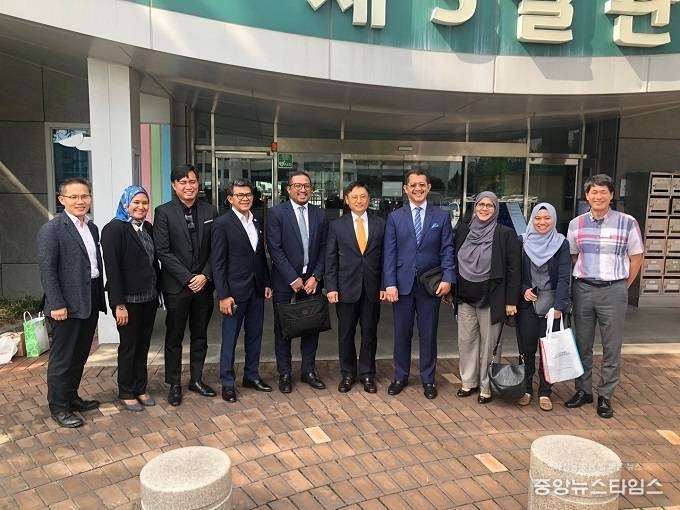 말레이시아 슬랑오르주 투자청장 경기도 방문. (경기도 제공)