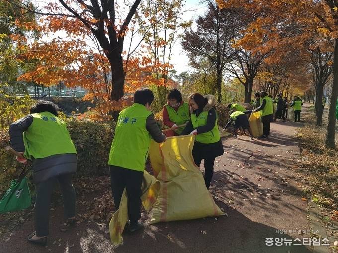 매탄3동 겨울맞이 대청소.