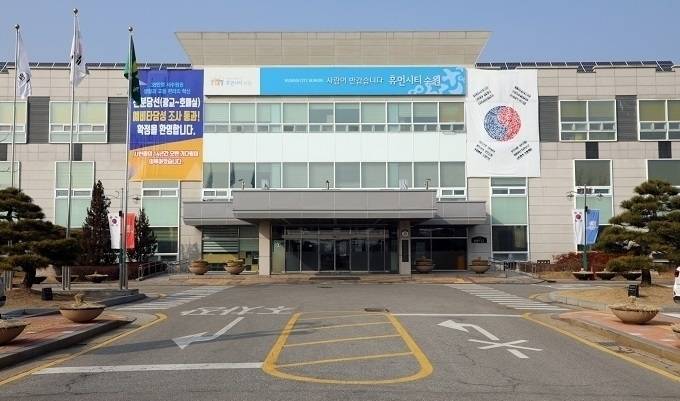 권선구청 전경