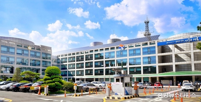 시흥시청 전경
