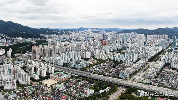 평촌신도시 전경