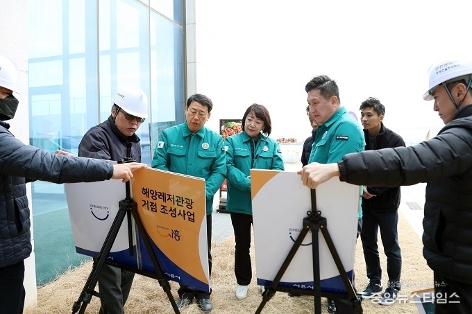 거북섬 마리나 현장 방문 (사진=시흥시의회)