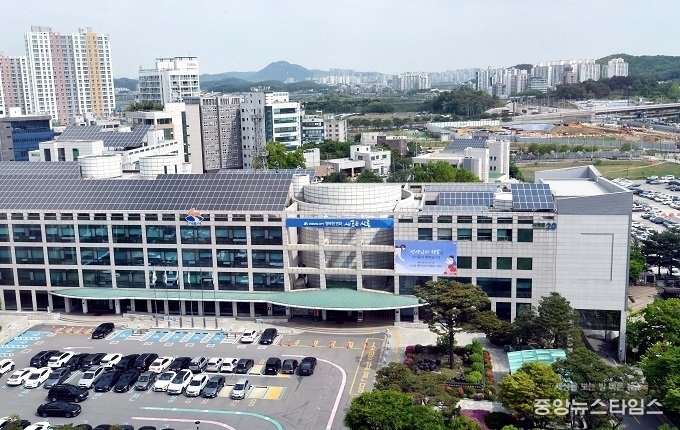 시흥시청 전경