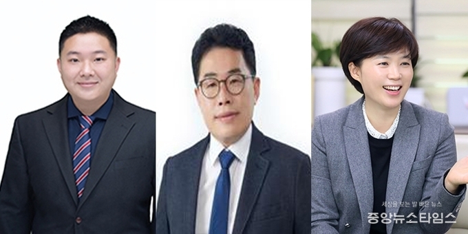 좌측부터 수원특례시의회 문화체육위원회 정종윤 의원, 박영태 의원, 장미영 의원.(사진=박현수 의원실)