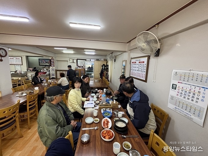 인천 남동구 구월4동 하반기 경로당 간담회