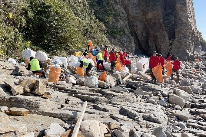 옹진군 연평면 10월 클린업데이 행사