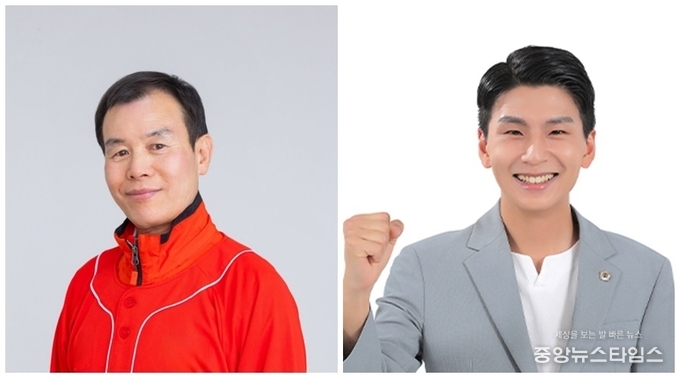 좌측부터 안극수 위원장, 김윤환 의원 2025 경기동부권 의정활동 우수의원 수상