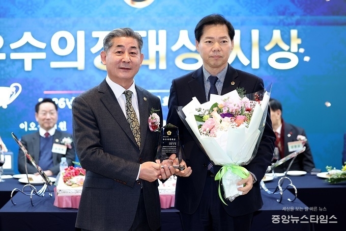 임지훈 인천시의원 제17회 대한민국시도의회의장협의회 ‘우수의정대상’ 수상