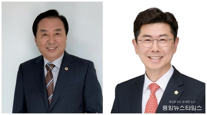 좌측부터 김성남·윤충식 의원.(사진=경기도의회)