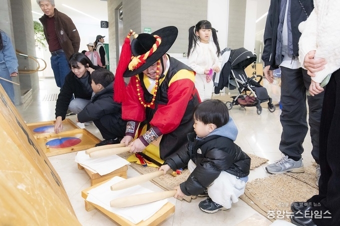 전통놀이 스탬프 체험.(김포시 제공)