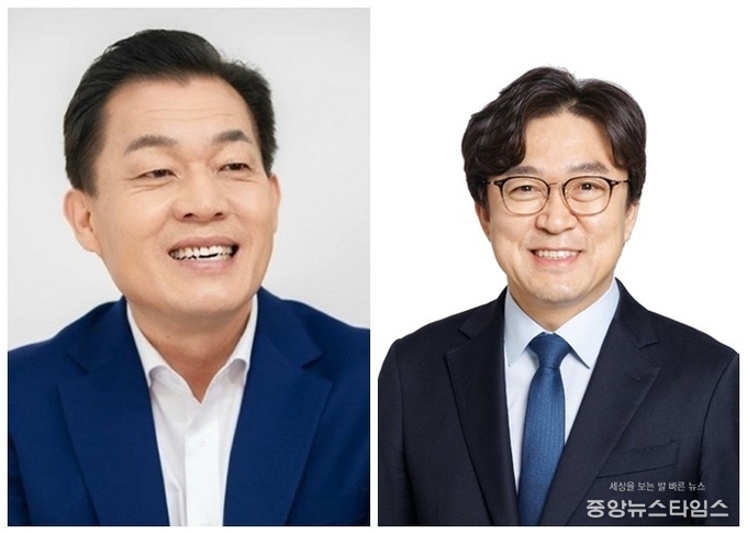 이재준 현 수원시장, 권혁우 예비후보.(중앙뉴스타임스 DB)