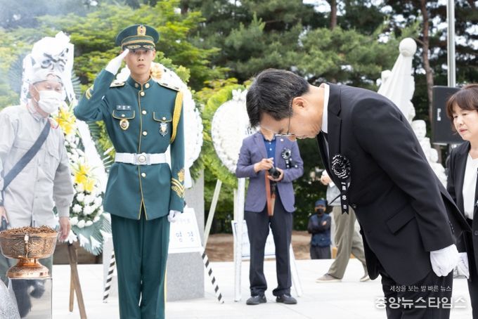 제68회 현충일 추념식. 김동연 지사