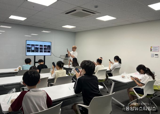 부천시다문화가족지원센터, 다문화자녀 원데이 숏츠 클래스 진행