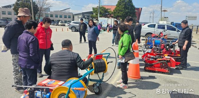 철원군, 여성농업인 노동경감 지원사업 장비 시연회 성료
