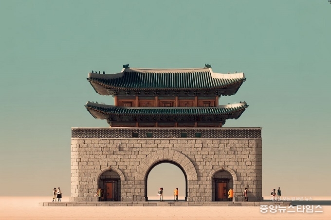 남한산성 조형물 예상도.(사진=전석훈 도의원)