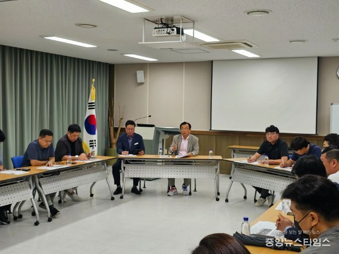 이현재 하남시장, 미사 주민 간담회서 한홀중 신설 등 주요 현안 추진현황 설명