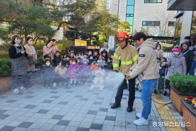 2023년 의왕시 내손1동 주민센터 합동소방훈련 실시