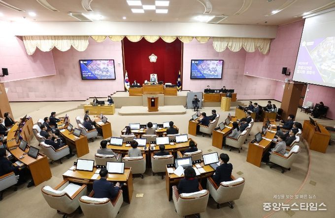 안양시의회, 갑진년 새해 첫 임시회 개회