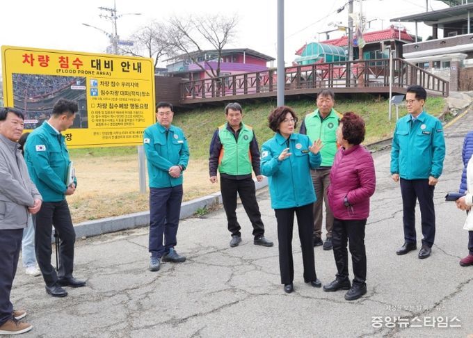 안성시, 여름철 자연재난 대비 인명피해 우려지역 현장점검