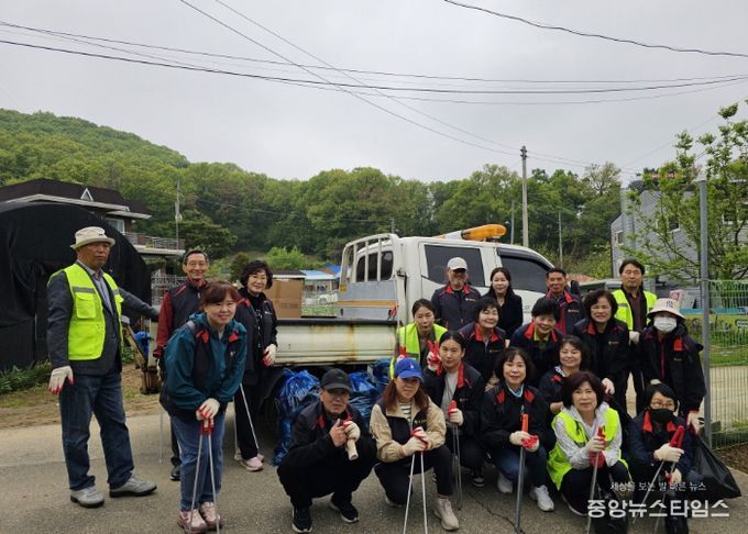 의왕시 고천동 통장협의회 봄맞이 환경정화활동 실시