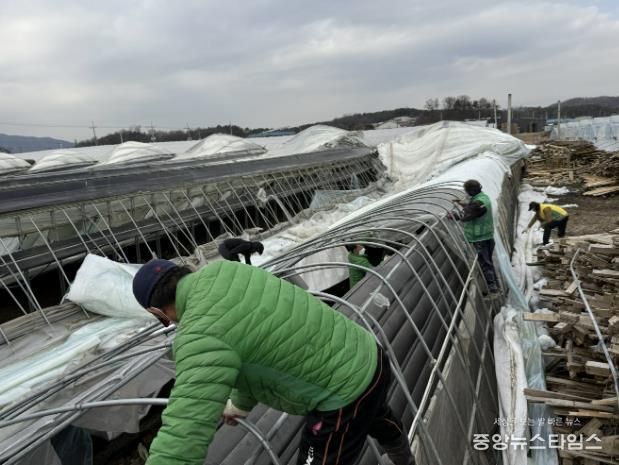 여주시, 대설피해 복구지원 봉사활동
