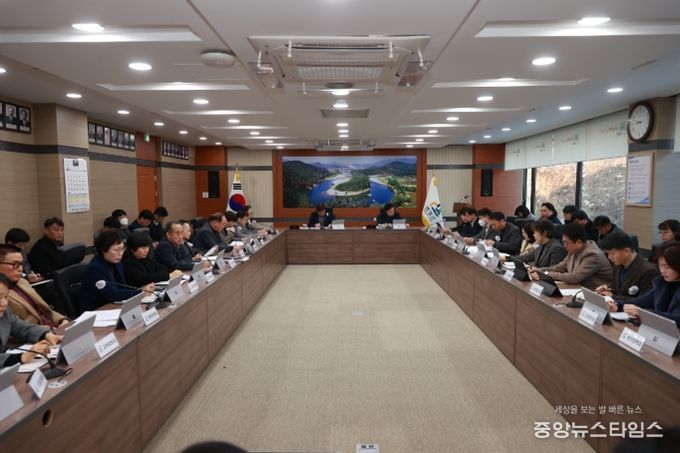 국도비 확보 보고회