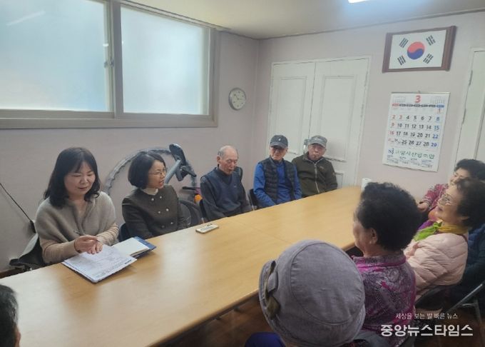 고양시 주교동, 경로당 어르신과 소통하는 시간