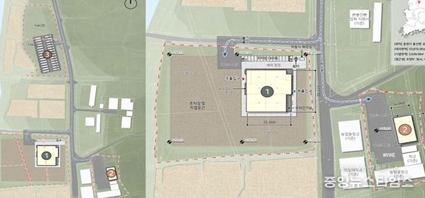 곤충산업 거점단지 조성 종합계획도