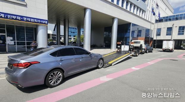 포천시, 경찰과 협업해 고액 체납 도난차량 추적…공매처분 나서