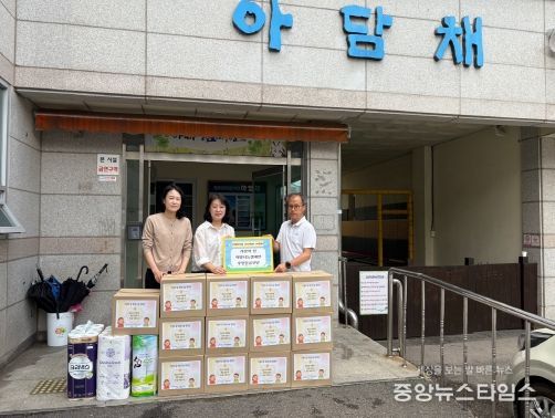 남동구 다함께돌봄센터 2호점, 한부모가정에 따뜻한 나눔 실천