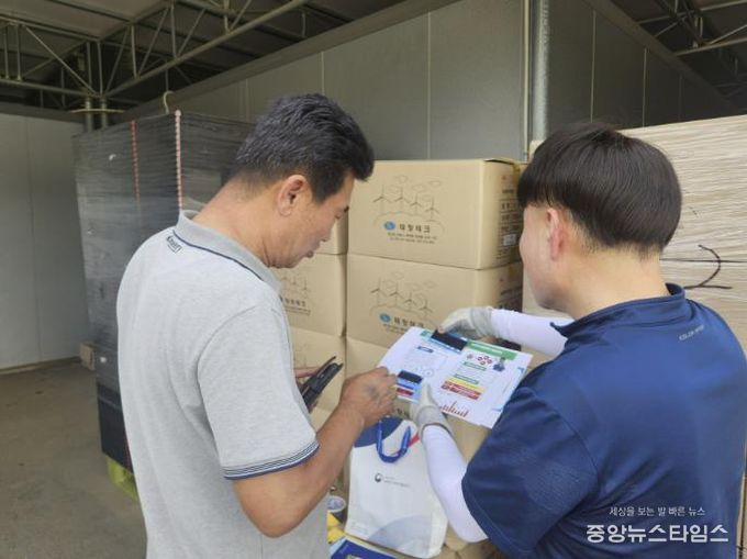 용인특례시는 지역 농가를 대상으로 '농작업 안전보건관리 컨설팅'을 진행하고 있다.(용인시 제공)