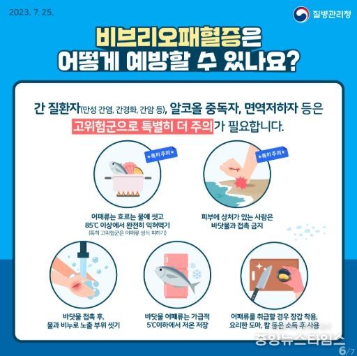 이천시, 비브리오패혈증 예방 수칙 준수 당부