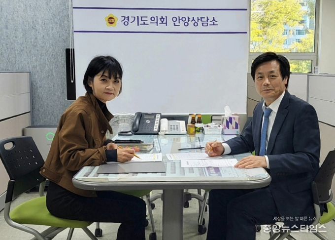 경기도의회 문형근 위원장, “안양천 징검다리 설치 등 지역현안사업 논의”