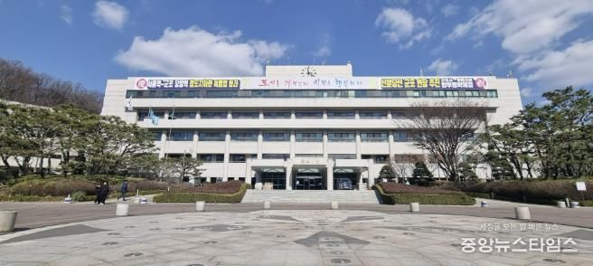 군포시청 전경