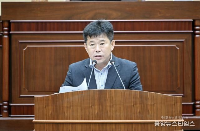 연천군의회 박운서 의원, 5분 자유발언