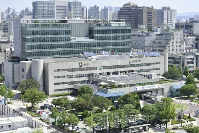 수원시청 전경