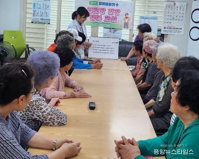 송탄보건소, 찾아가는 만성질환 관리 교육 실시