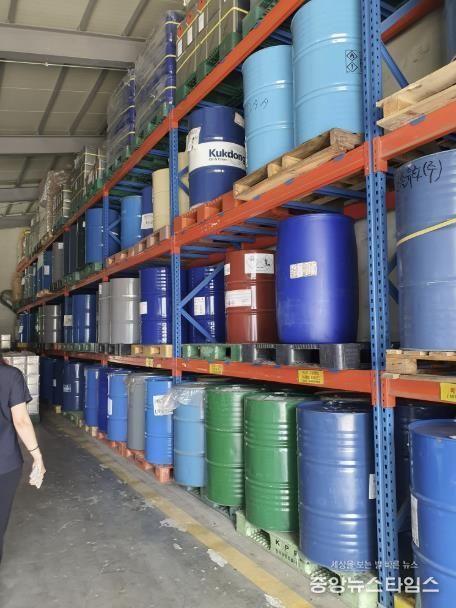 용인특례시가 지역내 유해화학물질 취급사업장의 안전관리 실태를 조사했다.(용인시 제공)