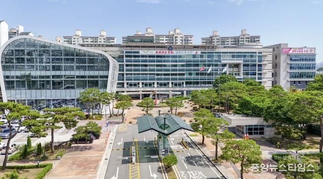 오산시청 전경