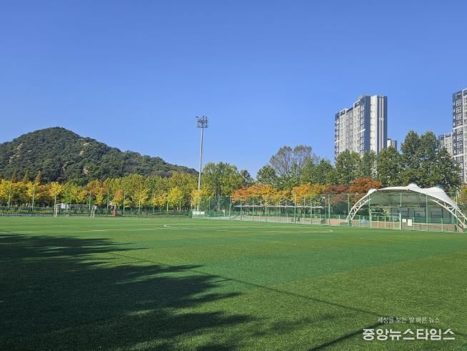 옥구공원 축구장.(사진=시흥도시공사)