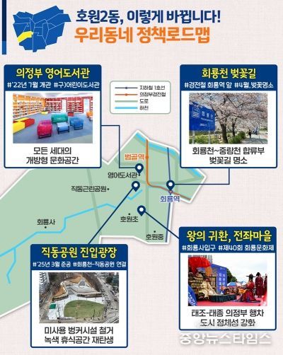 호원2동 정책로드맵.(의정부시 제공)