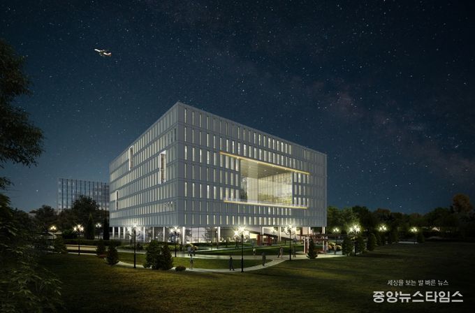 항공업무시설 조감도