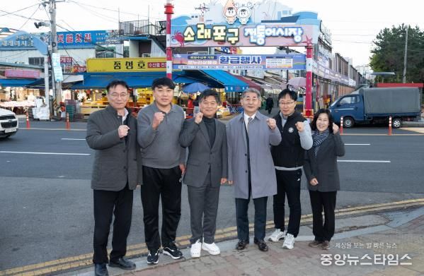 인천시의회 정해권 의장 소래포구 어시장 화재 위험 현장점검