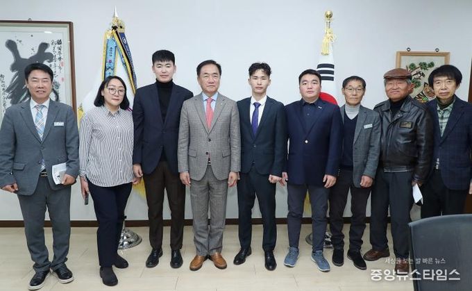 몽골 울란바트라시 공원국, 평택시 방문하여 바람길숲과 정원, 공원시설 견학