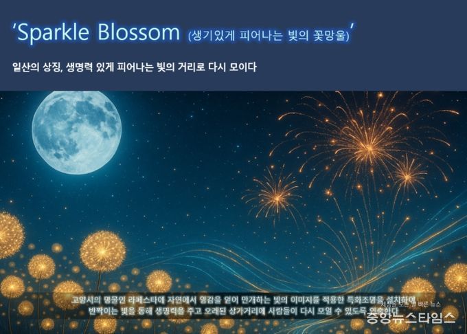 고양시 일산동구, 라페스타 ‘빛의 거리’로 다시 태어난다