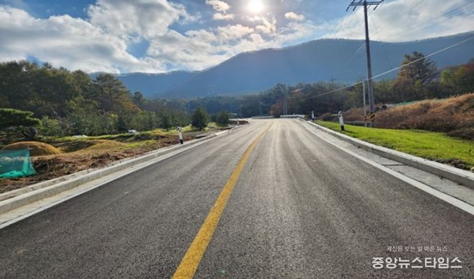 평창군, 삼방산 무공해 체험 도로 조성 공사 준공