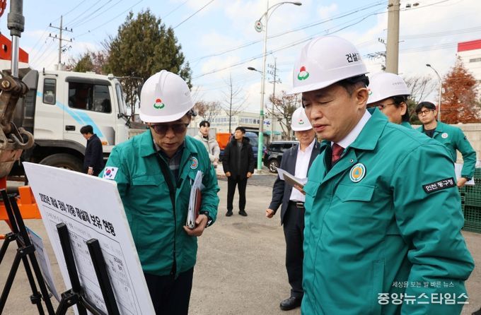 인천 동구, 겨울철 재난 대비 종합 대책 추진
