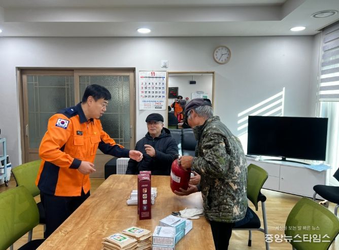 계양소방서, 단독주택 밀집지역 대상 겨울철 화재예방 캠페인 및 소방안전교육